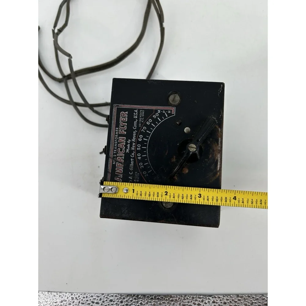 American Flyer No. 2 Transformer Vintage 110-120 Volt 75 Watt Model Train